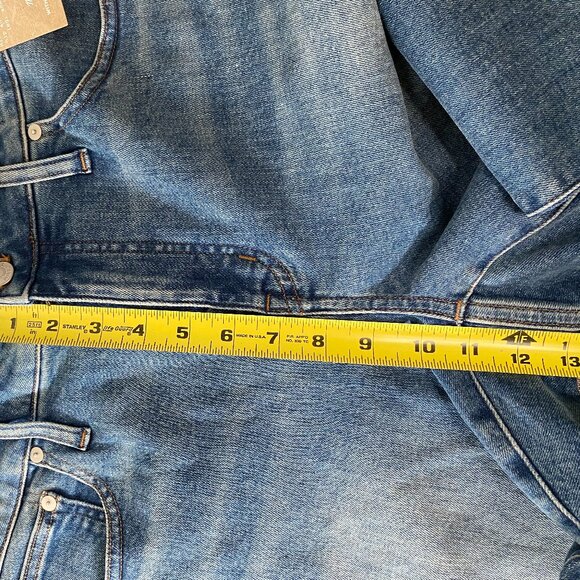 Madewell Kick Out Denim Jeans Women's 16W Mid Rise Blue Casual NWT - Picture 10 of 13